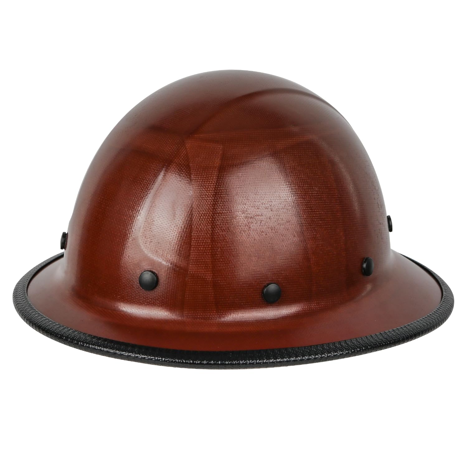 Photo 1 of GREEN DEVIL Fiberglass Full Brim Hard Hat OSHA & ANSI Rated Fiber Hardhat for Men with Brim Guard