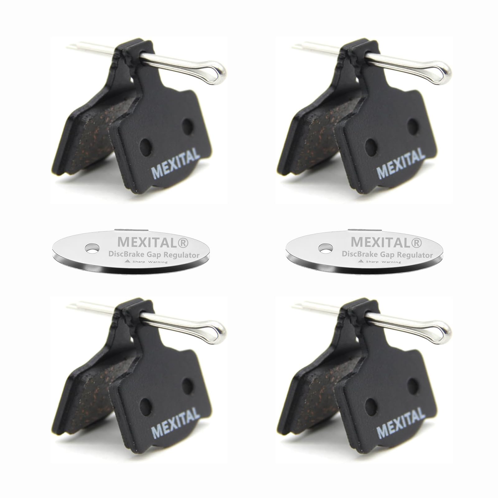 MEXITAL 4 pairs Disc Brake Pads fit for MAGURA MT2 MT4 MT6 MT8