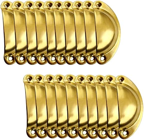 Tiradores de muebles, 20 piezas, para armario, puerta, cajón, tirador y