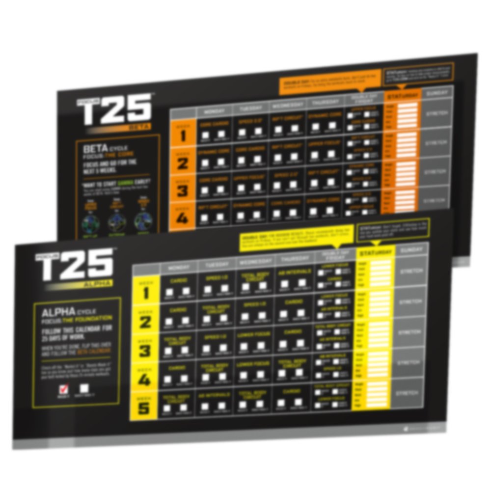 Beachbody FOCUS T25 Shaun T�s DVD Workout Program