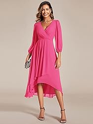Ever-Pretty Women's Chiffon Spring V Neck Long