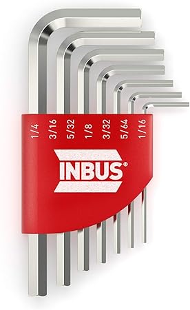 Inbus 70389 Jeu De Cles Allen Pouce 7pcs 1 16 1 4 Made In Germany Amazon Fr Bricolage