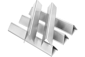 Uniflasy 7636 Stainless Steel Flavorizer Bars for Weber Spirit 300 & GS4 Spirit II 300 Series, Spirit E310 E320 E330 S310 S320 S330 with Front Control Knob 15.3" Heat Tent Replacements for Weber 7636