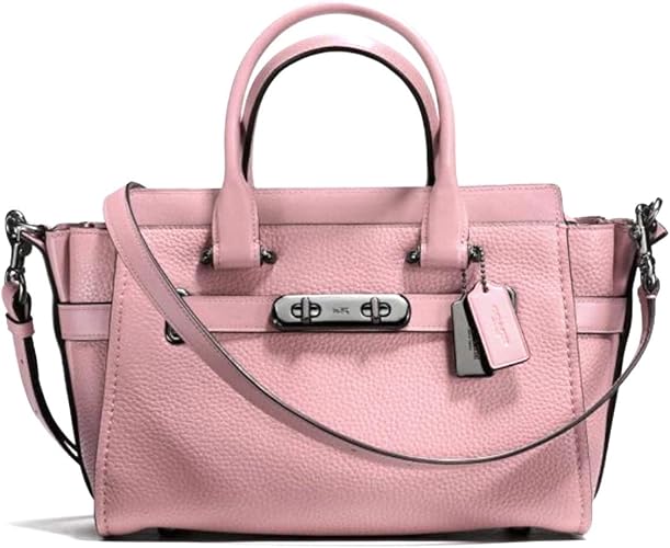 dusty pink bag and shoes