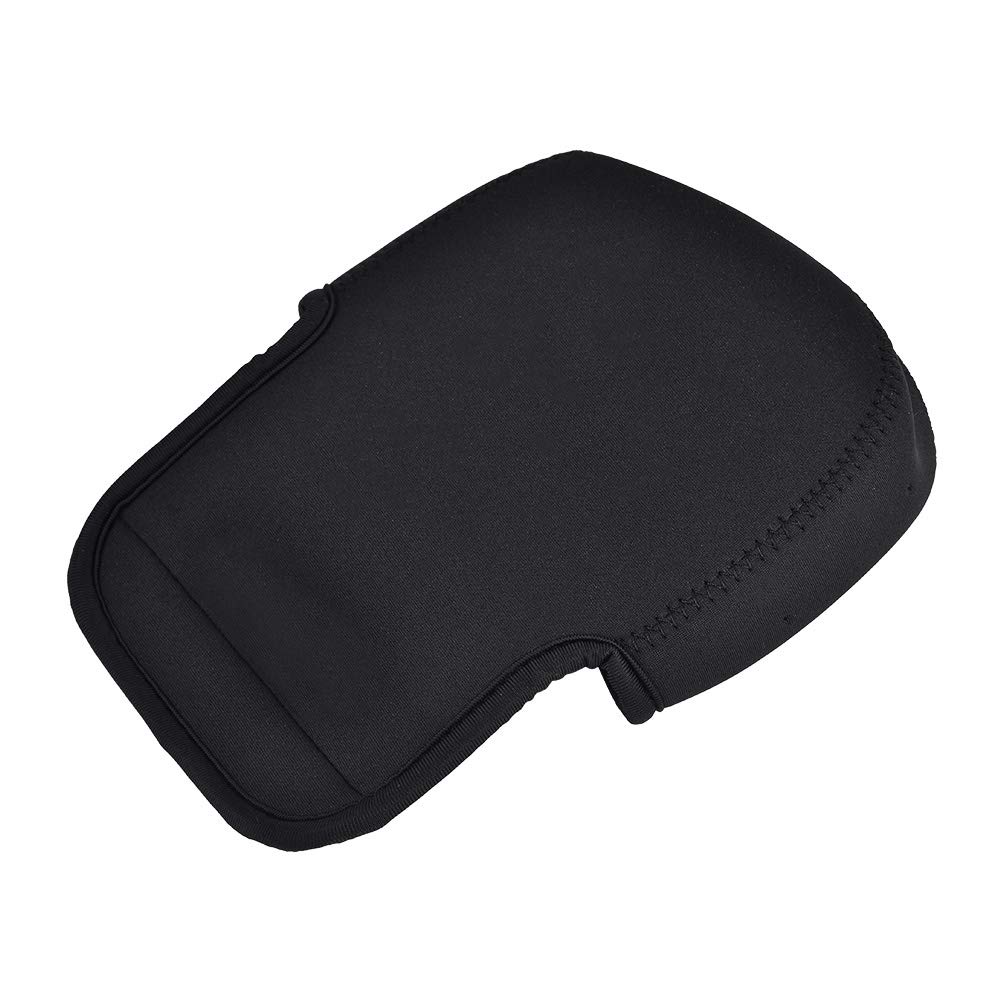 Shanrya Fishing Reel Cover, Soft 2Sizes Leo Reel Pouch Reel Protective Cover, Waterproof with Fastener Tape for Fishing Beginner Fishing Lover(S)