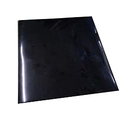 LMS Black Thin High Temp Silicone Rubber Sheet