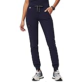 FIGS Zamora Jogger Style Scrub Pants for Women - Navy, X-Small Petite