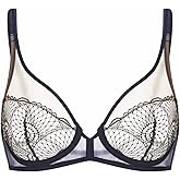 Simone Perele Womens Reflet Sheer Plunge