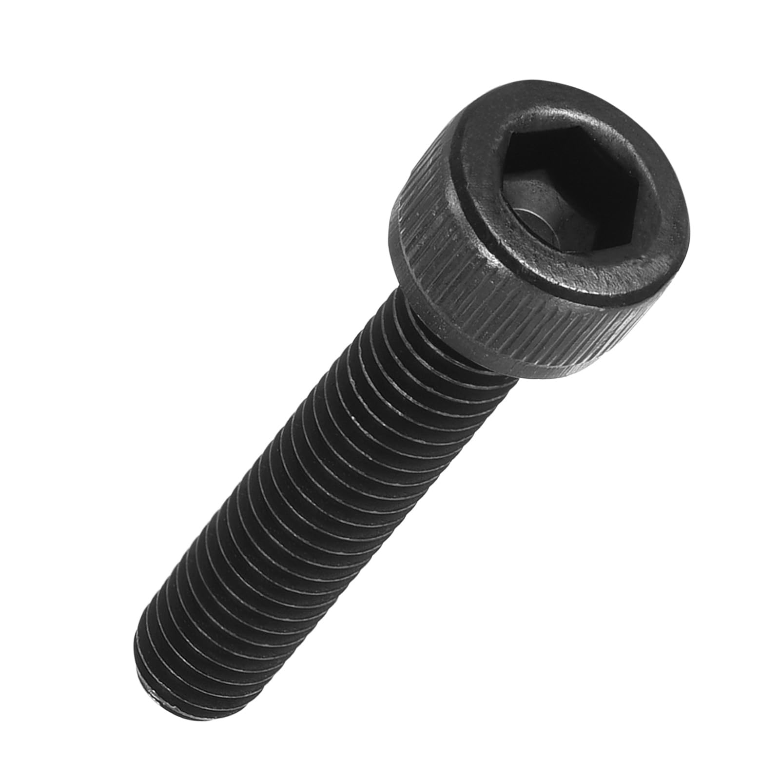 Kozelo 50pcs Socket Head Cap Screws - [M6-1 x 30mm] Alloy Steel Black Oxide Grade 12.9 Internal Hex Screw Full Thread for Industrial & Machinery Use, Black — image 1