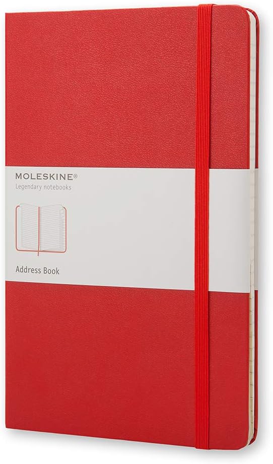 Moleskine Address Book Red Moleskine Amazon.fr Fournitures de bureau