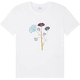 Paul Smith Womens Ps Womens Shell Flowers T-Shirt