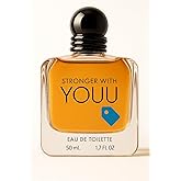 Triplenet Pricing Stronger With You Eau de Toilette for Men – 1.7 Fl Oz Warm Spicy Cologne with Chestnut, Lavender, Tender Sage & Vanilla Notes – Long Lasting Fragrance Perfume for Him 945493