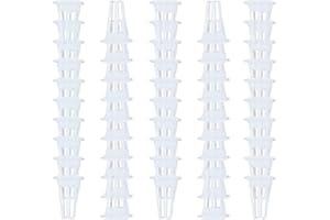 Ambgrow 50pcs Square Grow Baskets for Indoor Hydroponics Supplies, Hydroponics Growing System Plant Seed Pods Compatible with Partly QYO, LYKO,Idoo Hydroponic Garden System(Square