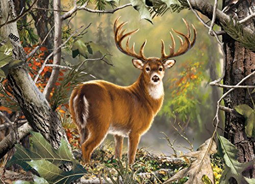 MasterPieces REALTREE Backcountry Buck 1000 Piece Jigsaw Puzzle by Dona Gelsinger