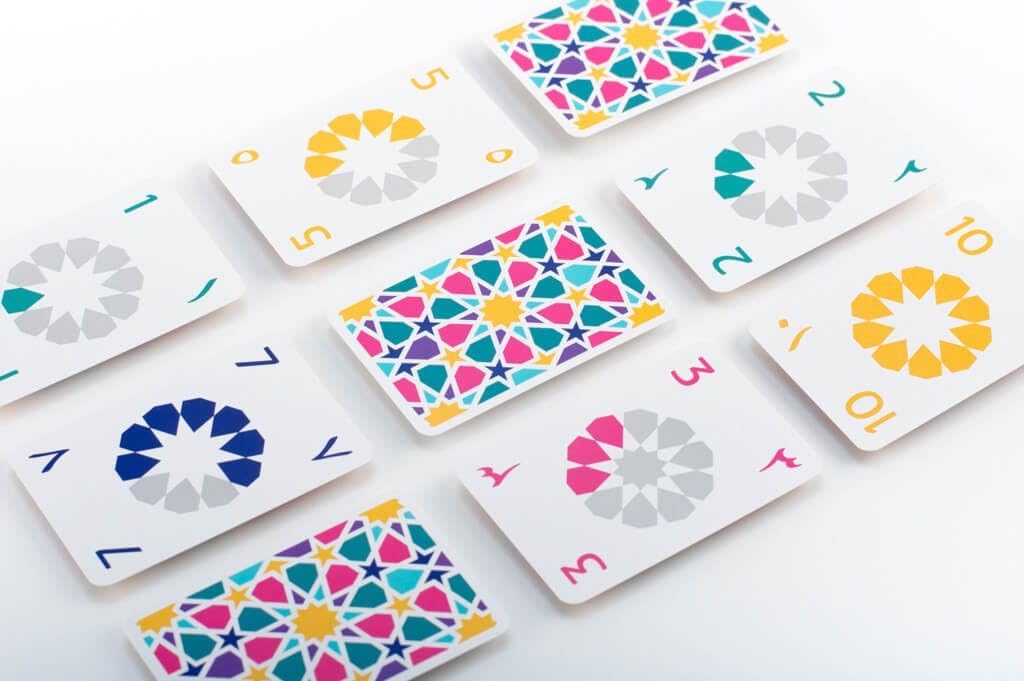 BILINGUAL NUMBER CARD GAME (ARABIC)