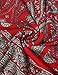 Faddare Women Tunic Dresses Top Ethnic Style Summer Shift Dress,Red XL