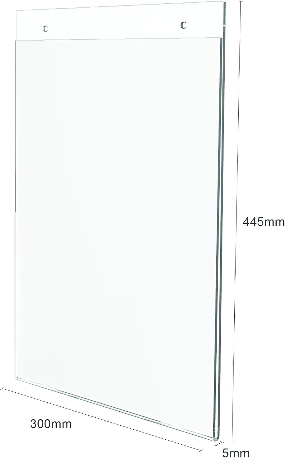 Deflecto A3 Wall Sign Holder, Stylish Document Display, Wall Mounted Poster & Advertising Board - Image 3