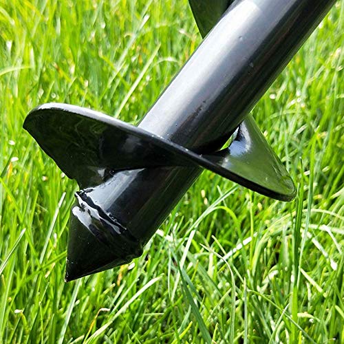 weispo Auger Drill Bit, Garden Plant Flower Bulb Auger 3.5" x 10" Inch Rapid Planter-Fence Post Hole Digger Drill Bit for 3/8" Hex Drive - Thumbnail 6