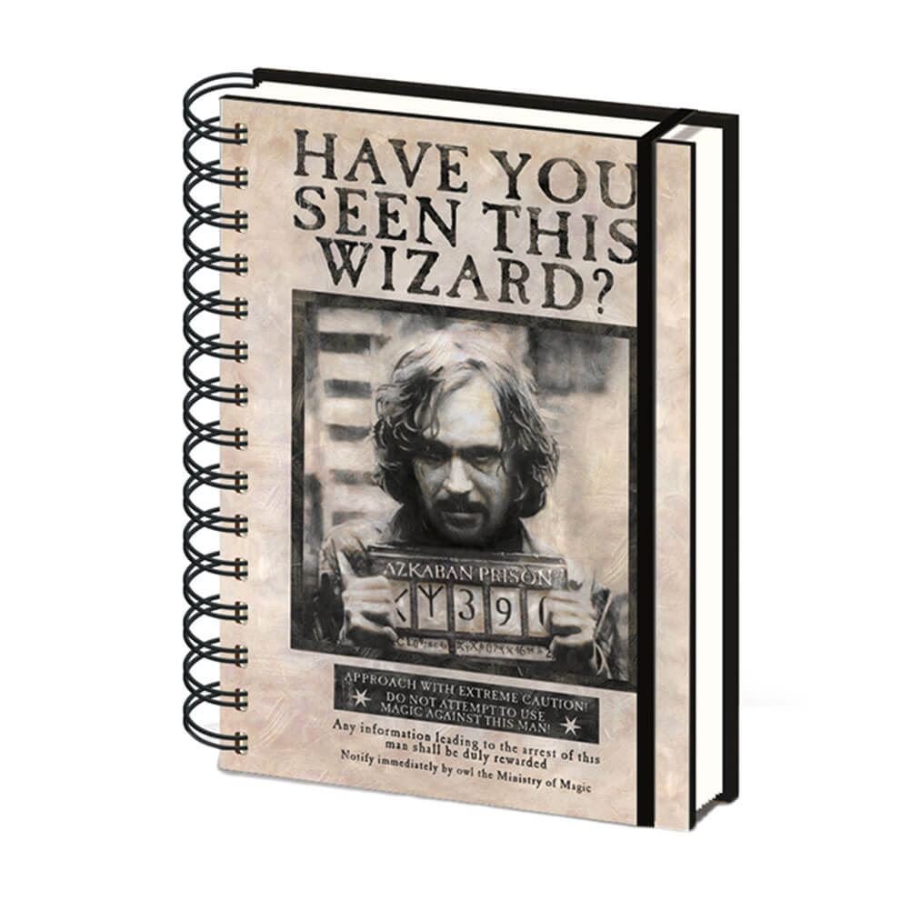 Sirius Black A5 Ring Binder Notebook