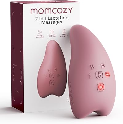 Momcozy A1 Pro Lactation Massager Deep Vibration and Heating