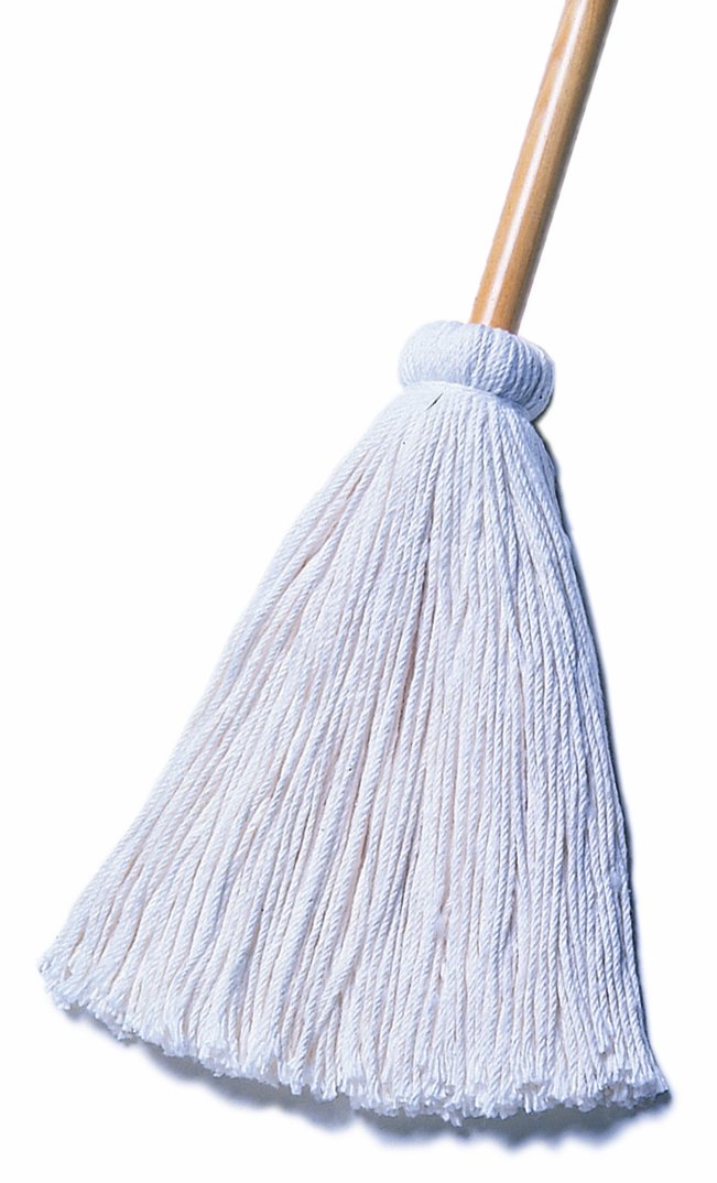 Wilen A606016, Rayon Yacht Mop Wood Handle, 16Ounce, 48" Length x 15/