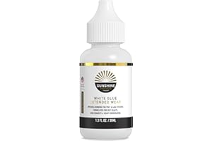SUNSHINE TAPE Sunshine Hair Replacement Glue - Extended Hold for Poly and Lace Hairpiece, Wig, Toupee Systems - Invisible, Waterproof Bonding Glue, Skin Safe