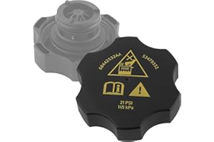 STACOOL Car Radiator Cap Replacement OEM#68442532aa,53479332,Coolant Reservoir Cap Compatible with Chrysler Dodge Jeep Ram,Standard Car Accessories Radiator Cover Easy to Mounting