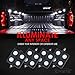 Xprite White Truck Pickup Bed Light Kit, 32 Led Cargo Beds Rock Lighting Kits w/Switch for Van Off-Road Under Car, Side Marker, Footwells, Running Board, Rail Lights - 8 PCS
