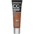 Dermablend Continuous Correction Tone-Evening CC Cream Foundation SPF 50+, Full Coverage Foundation Makeup & Color Corrector, Oil-Free