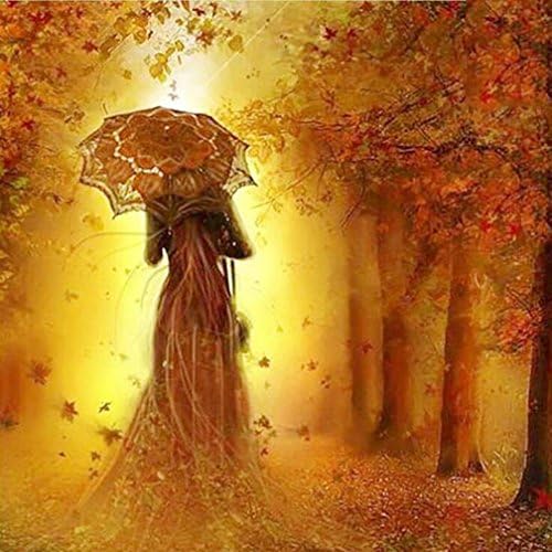 5D DIY Diamond Painting Full Drill Diamond Painting Crystal Rhinestone Embroidery Pictures Arts Craft Cross-Stitching Set for Home Wall Decor Flower 5D DIY Diamond Painting (TR06)