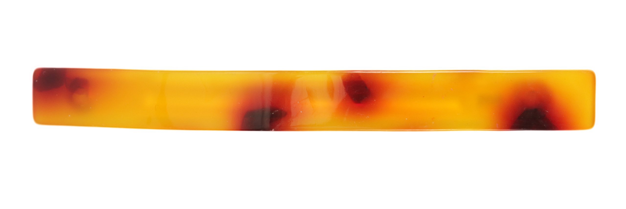 Caravan Tortoise Shell Hand Made Thin Automatic Barrette
