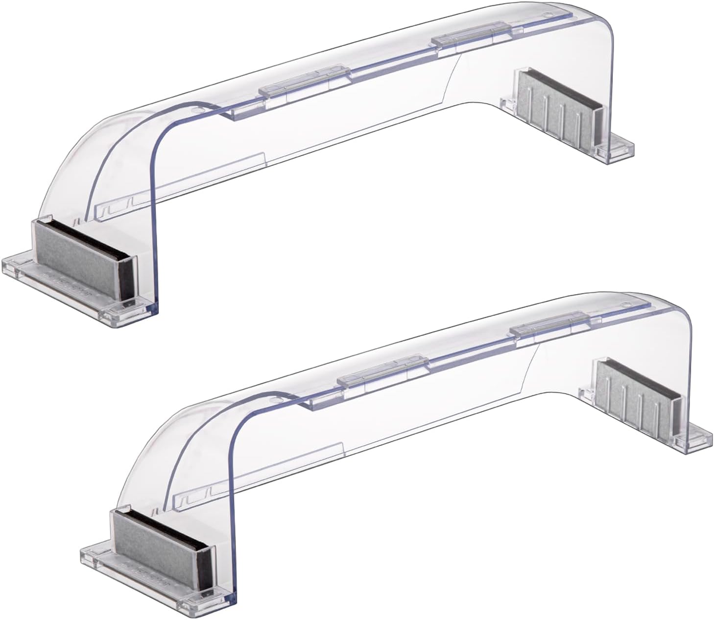 Registers, Grilles & Vents - Adjustable Air Vent Deflector with High Strength Magnets,Magnetic AC Vent Deflector for Sidewall, Floor and Ceiling Registers,Easy Adjust Between 9”-15 ”Vent Cover for Air Conditioning(2 Pack)