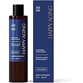 Happy Aging Sleep Tonic – Liposomal Liquid Sleep Support with Melatonin, GABA & Glutathione – Fall Asleep Faster, Wake Up Clear, No Morning Grogginess – Mixed Berry – 180ml