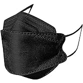 50 Piece Disposable Face_Masks for Adult 4 Ply 3D Type Non-Woven Face_Mask Disposable Bandanas for Women Men Daily Use