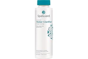 SpaGuard Spa Water Clarifier, 1 Pint, Makes Cloudy Water Sparkling Clear, Eliminates Odor, Suitable for Spas and Hot Tubs