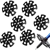 6 PCS Mud Ski Basket Snowflake Basket Replacement for Trekking Pole | Removable pole accessories help prevent sinking on mud snow and soft ground with easy installation for outdoor hiking use