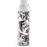 Tervis Venture® Lite Tritan 24oz Venture™ Lite with 2-in-1 VersaLid® | NFL® Atlanta Falcons - All Over | Made in America, Leakproof, Double-Wall Vacuum Insulated, Keeps Drinks Cold