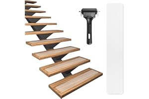 Stair Treads Non-Slip 15 in Pack,4'' x 24" Non-Skid Safety Rug Slip Resistant Indoor Runner for Kids Elders and Pets, Waterpr