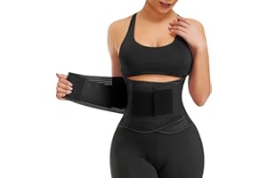 VITOMOR Waist Trainer Belt for Women Waist Cincher Trimmer Toning Belt Weight Loss Workout Fitness Back Support Belts