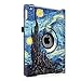 Fintie Case for iPad Air 2-360 Degree Rotating Stand Smart Protective Case Cover with Auto Sleep/Wake Feature for iPad Air 2, Starry Night
