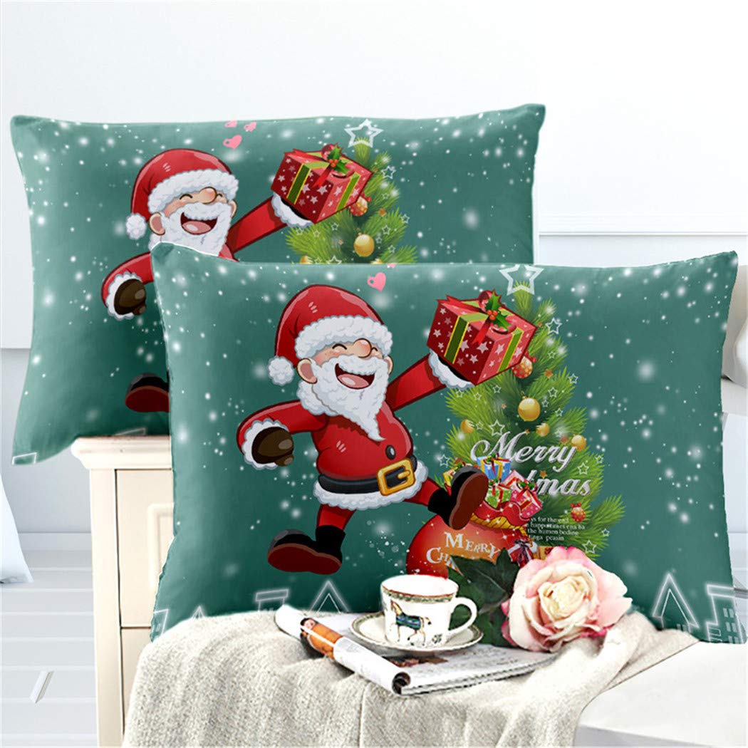 santa pillowcase