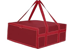 Generic Insulated Delivery Bag Pizza Carrier for Deliveries,Professional Pizza Warmer Food Delivery Bag for Commercial Outdoo
