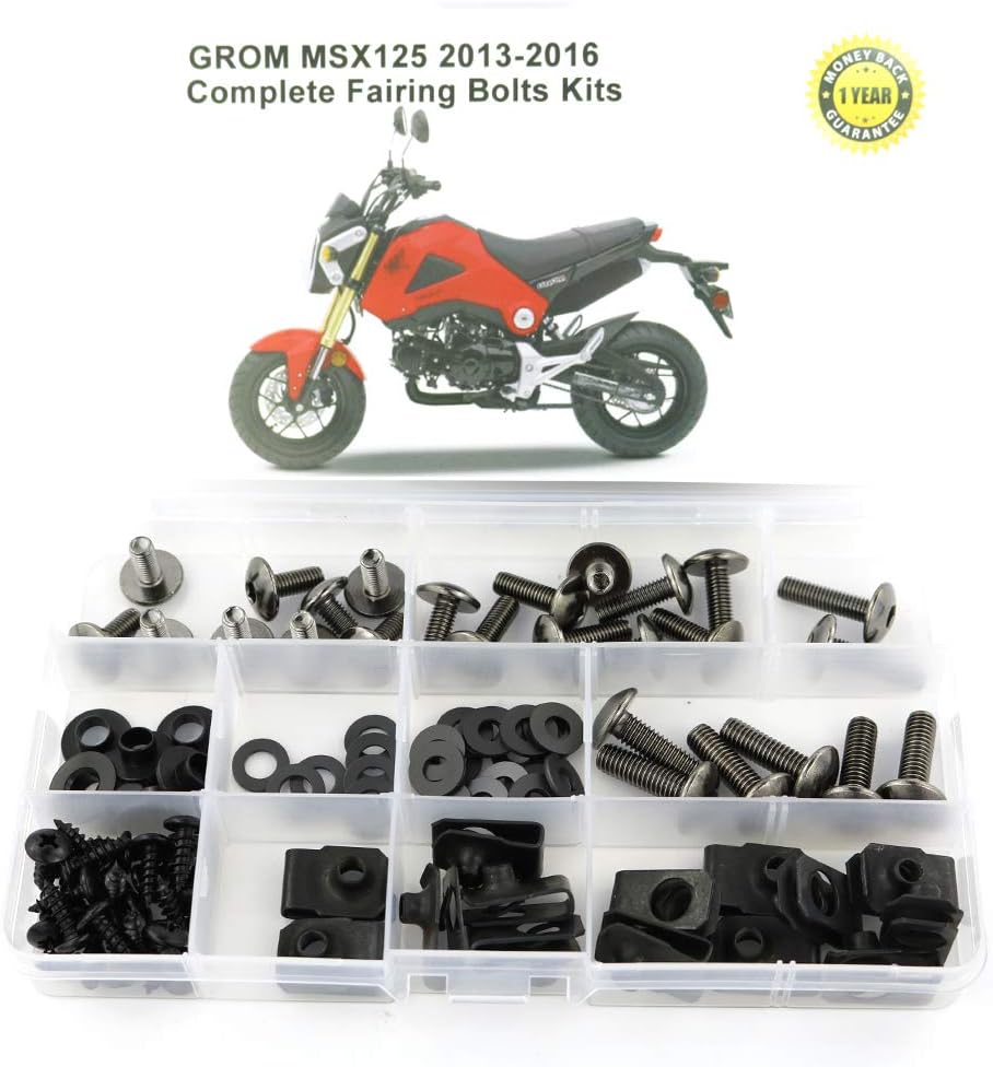 Xitomer Full Sets Fairing Bolts Kits, for HONDA GROM MSX125