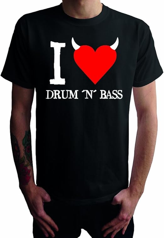 I do not Love Drum and Bass Men's TShirt Amazon.co.uk Clothing