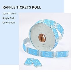 L LIKED Smile Raffle Tickets Roll,Each Tickets