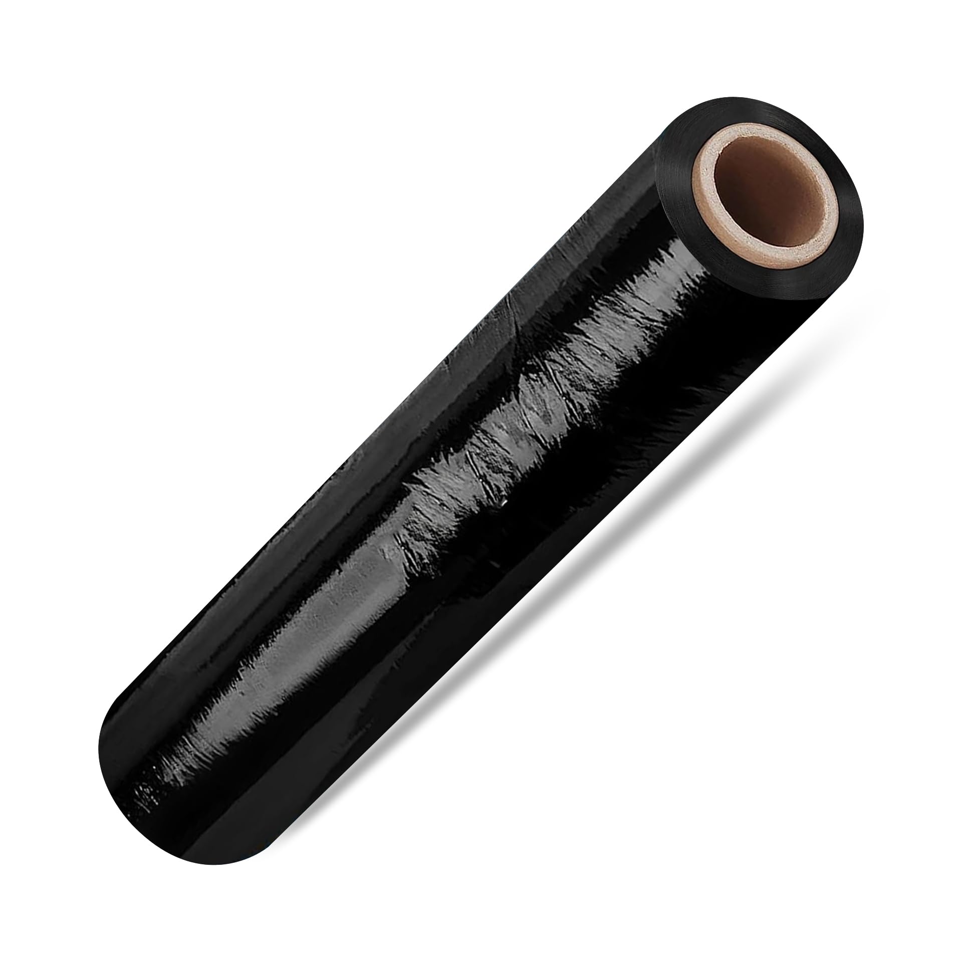 G4GADGET Heavy Duty Black Pallet Wrap 1 Roll (400mm x 150m) | Tear & Puncture Resistant Stretch Film | Waterproof Shrink Wrap for Moving, Storage, Packing & Industrial Use