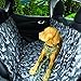 Dog seat covers for cars ,dog car seatbelt cover ,car bench cover ,waterproof hammock seat cover , machine washable ,car seat pet hammock ,dog back seat cover , seat cover tan , camo print