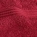 Superior Egyptian Cotton Bath Towel Set, Towels For Home Bathroom, Master, Guest Bath, Decor Essentials, Quick Dry, Absorbent, Large Body Towels, Spa, Hotel, Resort, Adult, Kids, Set of 8, Burgundy