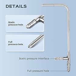 Bonvoisin Static Pressure Probe Pitot Tube for HVAC