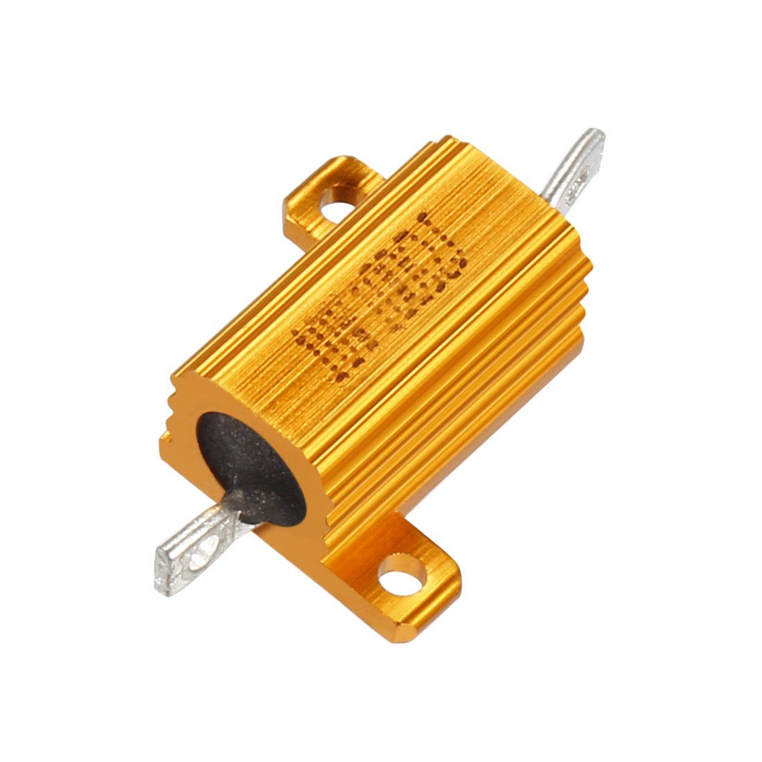 sourcingmap Aluminum Case Resistor 10W 100 Ohm Wirewound for LED Converter with Rod Post 10W100RJ